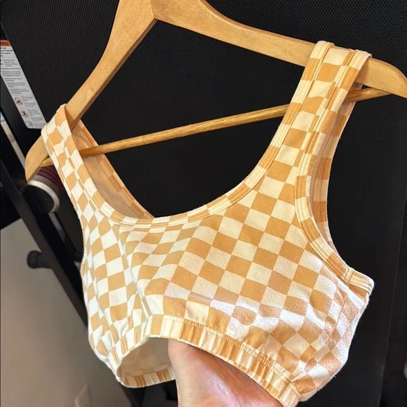 ARQ Checkered Full Coverage Bra - Picture 5 of 17